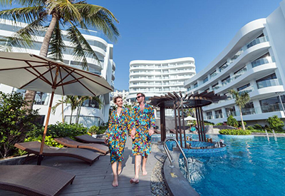 Combo Phú Quốc Khách Sạn Sunset Beach Tặng Tour 3 Đảo