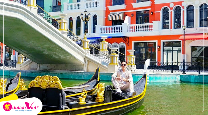 Du lịch Tết Nguyên Đán Phú Quốc - Grand World - Checkin Dòng Sông Venice từ Sài Gòn giá tốt