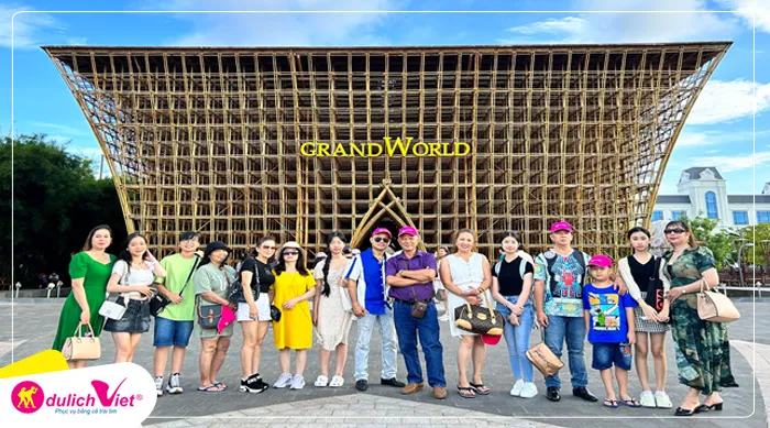 TOUR PHÚ QUỐC LỄ 30/4 | GRAND WORLD - VINWONDERS - SAFARI - CÁP TREO HÒN THƠM