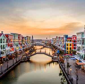 TOUR PHÚ QUỐC MÙA THU 3N2Đ | GRAND WORLD - VINWONDERS - SAFARI - CÁP TREO HÒN THƠM