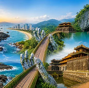 TOUR PHÚ YÊN - QUY NHƠN - ĐÀ NẴNG - HUẾ - QUẢNG BÌNH 8N7Đ | Tour Xuyên Việt