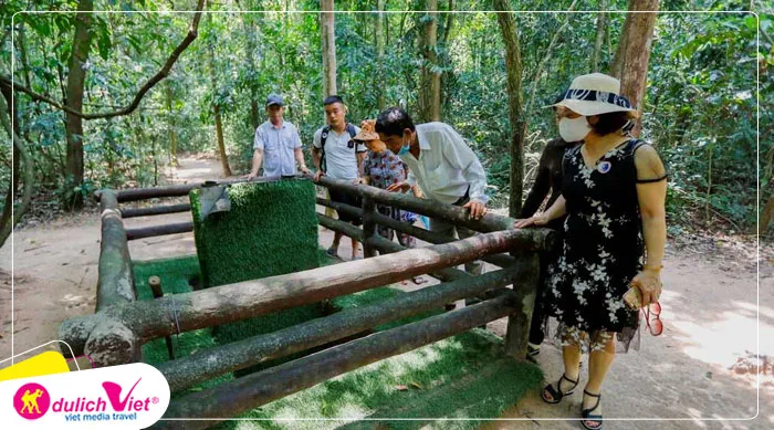 TOUR MIỀN NAM TẾT DƯƠNG LỊCH | TOUR ĐỊA ĐẠO CỦ CHI 1/2 NGÀY