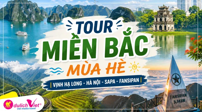 TOUR MIỀN BẮC MÙA HÈ 5N4Đ | VỊNH HẠ LONG - HÀ NỘI - SAPA - FANSIPAN | ĐẶC QUYỀN GIÁ SUN PHUQUOC AIRWAYS