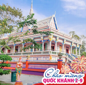 Du lịch Lễ 2/9 - Mỹ Tho - Châu Đốc - Cần Thơ - Cà Mau - Bạc Liêu - Sóc Trăng từ Sài Gòn 2025