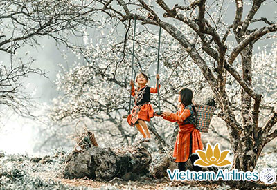 Du lịch Hà Nội - Mai Châu - Mộc Châu - Sơn La - Sapa - Yên Bái - Phú Thọ bay Vietnam Airlines