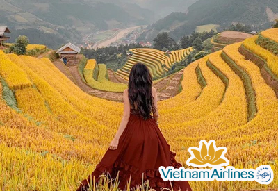 Du lịch Tây Bắc Hà Nội - Mộc Châu - Sơn La Mù Cang Chải bay Vietnam Airlines từ Sài Gòn 2023