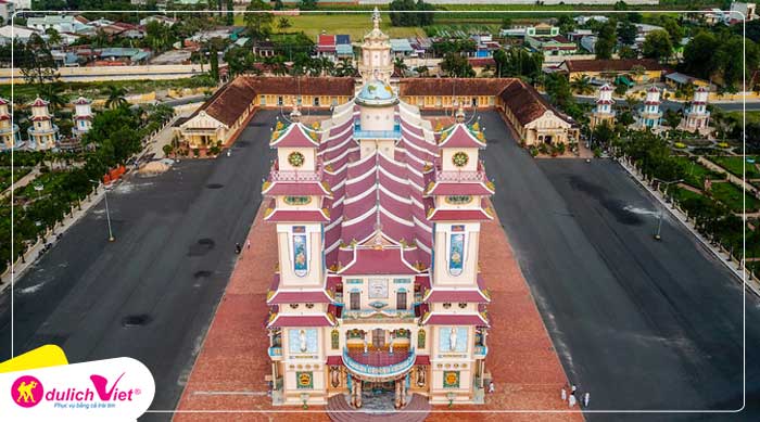 Du lịch Tây Ninh - Tòa Thánh Cao Đài - Núi Bà Đen từ Sài Gòn giá tốt