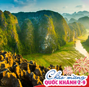 Du lịch Lễ 2/9 - Tour miền Bắc - Chùa Bái Đính - KDL Tràng An - Hang Múa từ Sài Gòn 2025