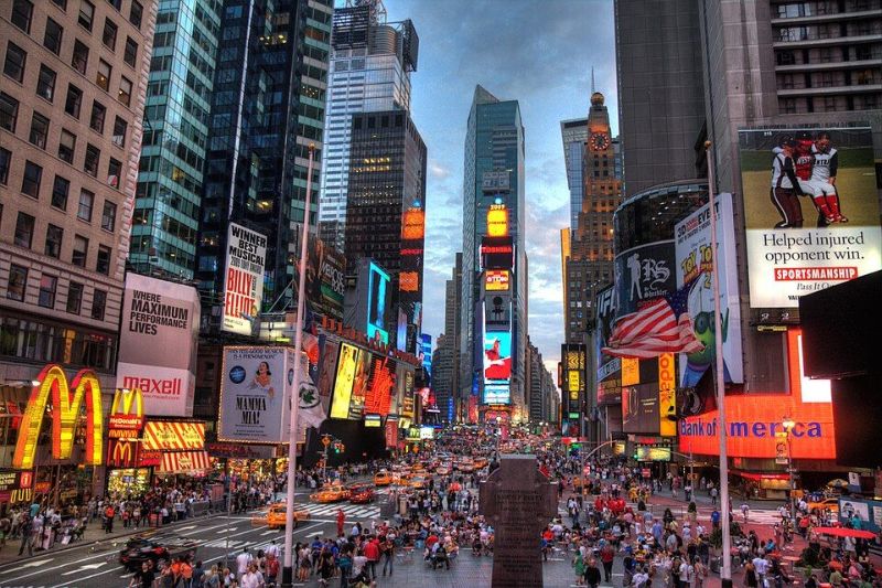 Quảng trường Thời đại (Times Square) ở New York