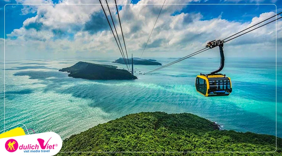 COMBO PHÚ QUỐC 4N3Đ - TOUR 1 NGÀY CANO 3 ĐẢO & CÁP TREO HÒN THƠM