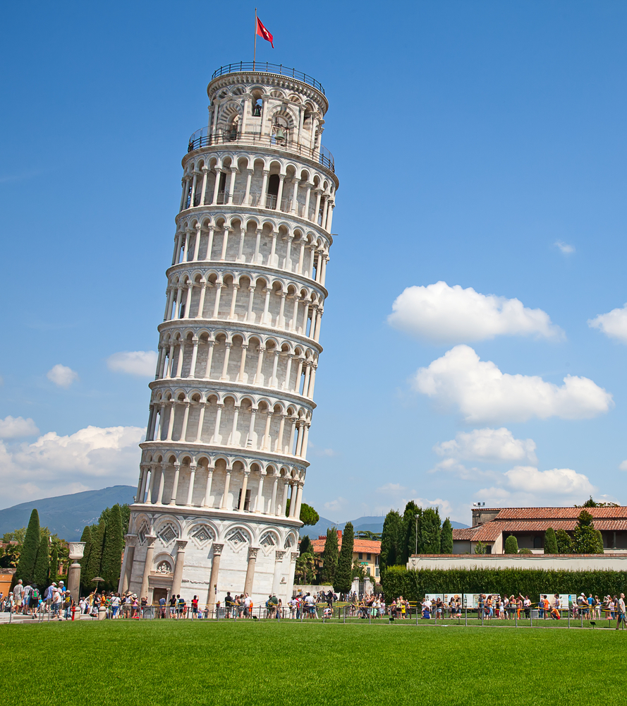 Du lịch Ý - Khám phá tháp nghiêng Pisa