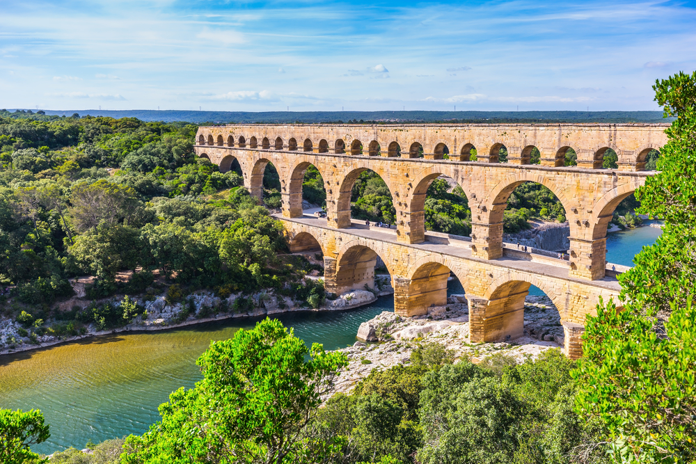 Du lịch Pháp - Cầu Pont du Gard