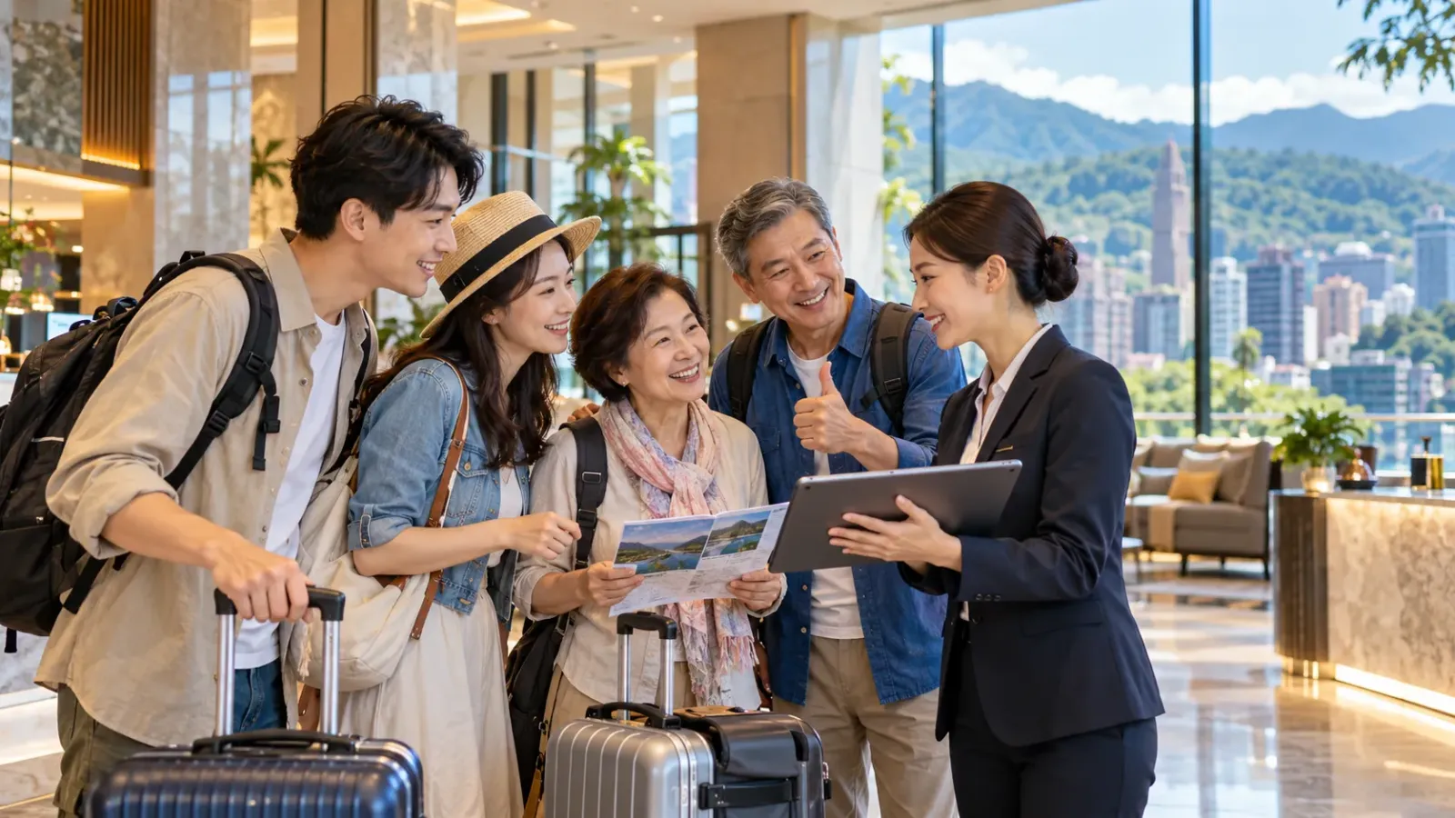 Ảnh trong bộ tư liệu cảm nhận về chuyến tour Đài Loan