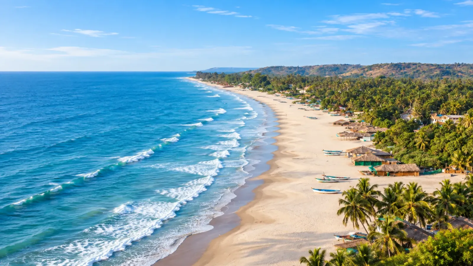 Bờ biển Goa của Ấn Độ