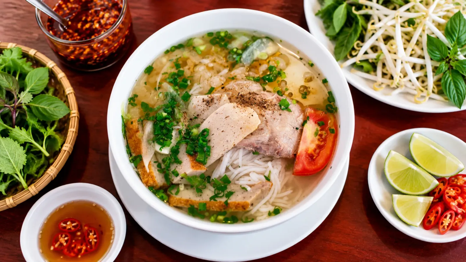 Bún chả cá món ăn phổ biến tại đảo Bình Hưng