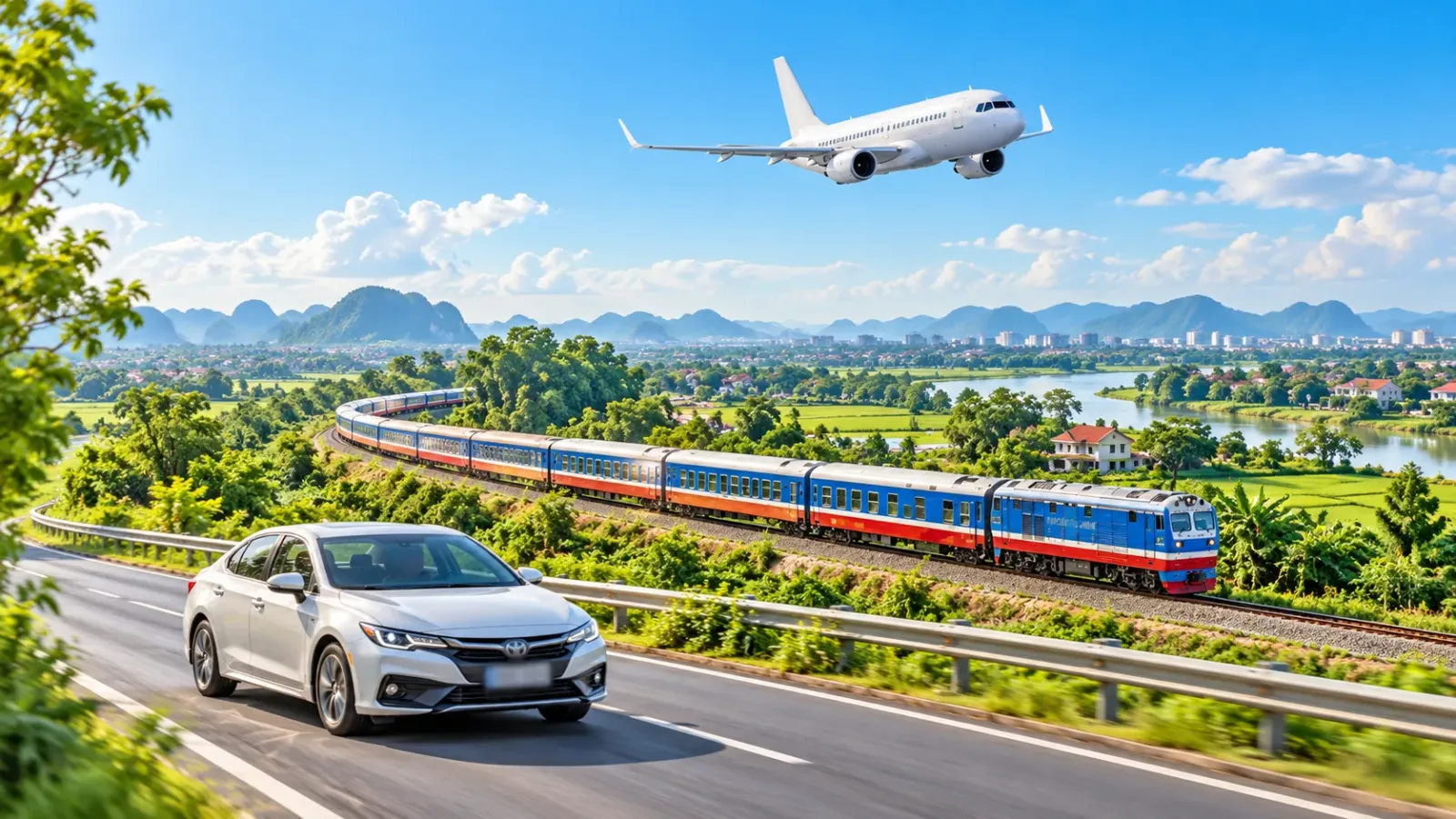 Các phương tiện di chuyển đến Bắc Ninh
