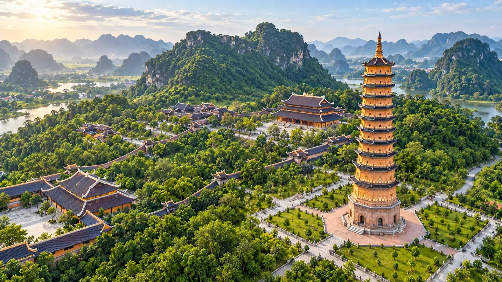 Vùng Hà Nam cũ nổi bật với cảnh quan núi đá, các di tích tâm linh và những làng nghề lâu đời.