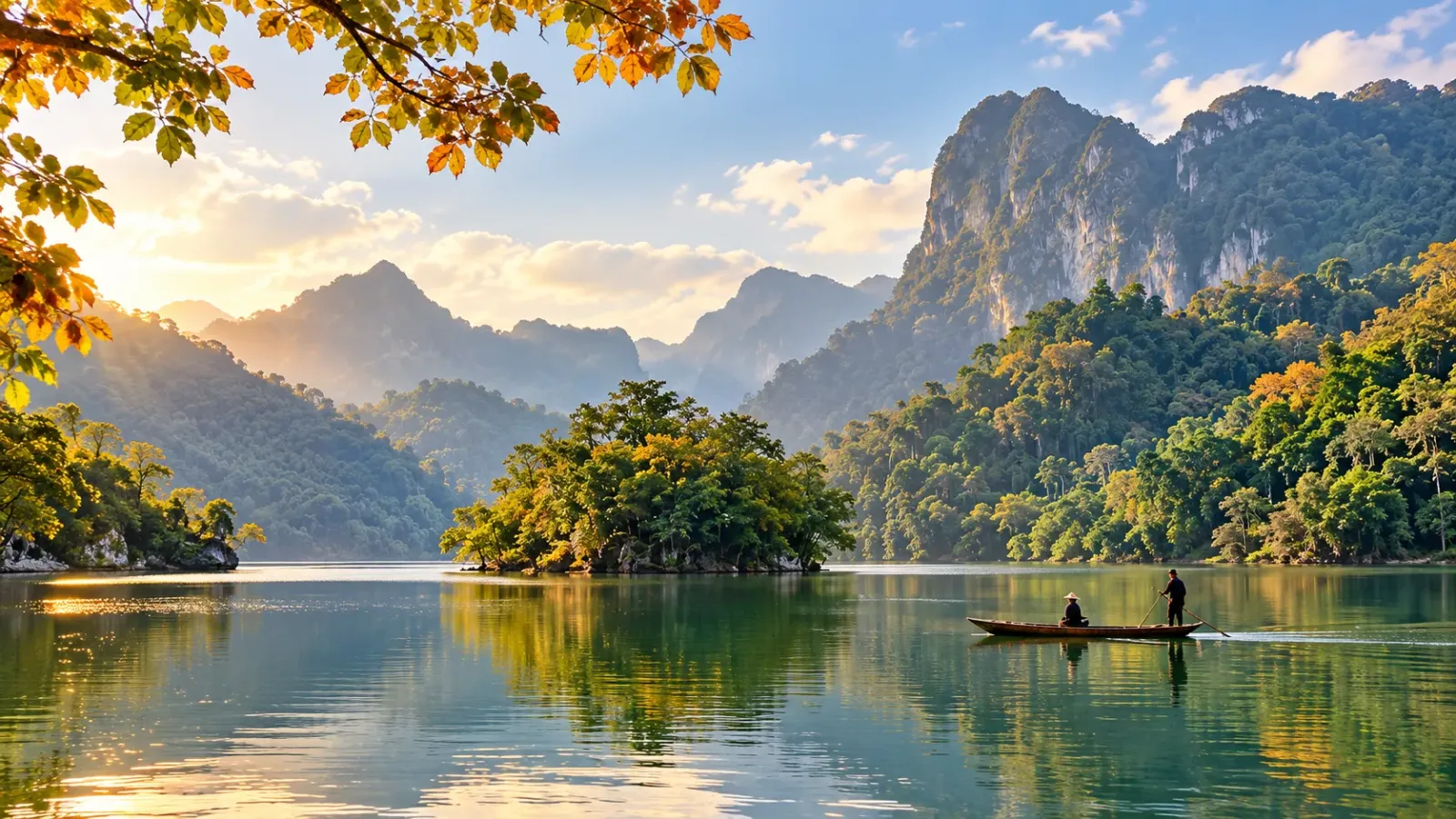 Cảnh quan thiên nhiên Bắc Kạn trong hành trình du lịch mùa thu