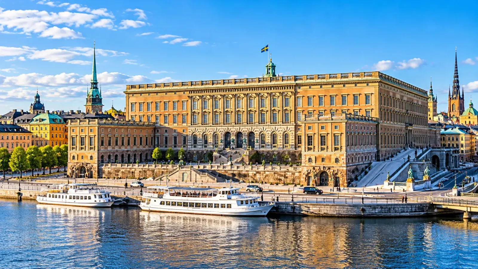 Công trình Cung điện Hoàng gia Stockholm tại thủ đô Thụy Điển