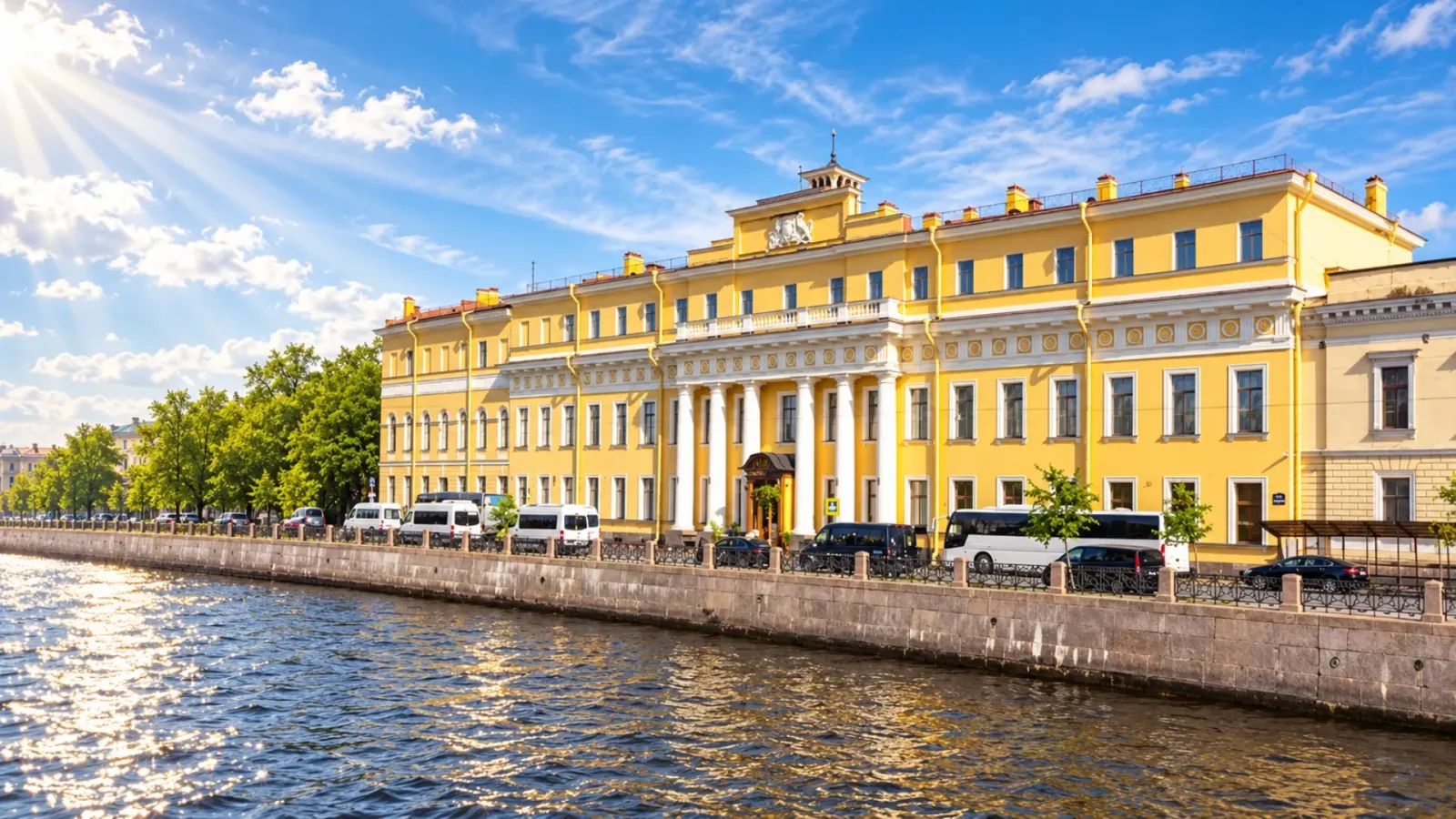Cung điện Yusupov tại Saint Petersburg, nơi ở cũ của gia đình quý tộc Yusupov