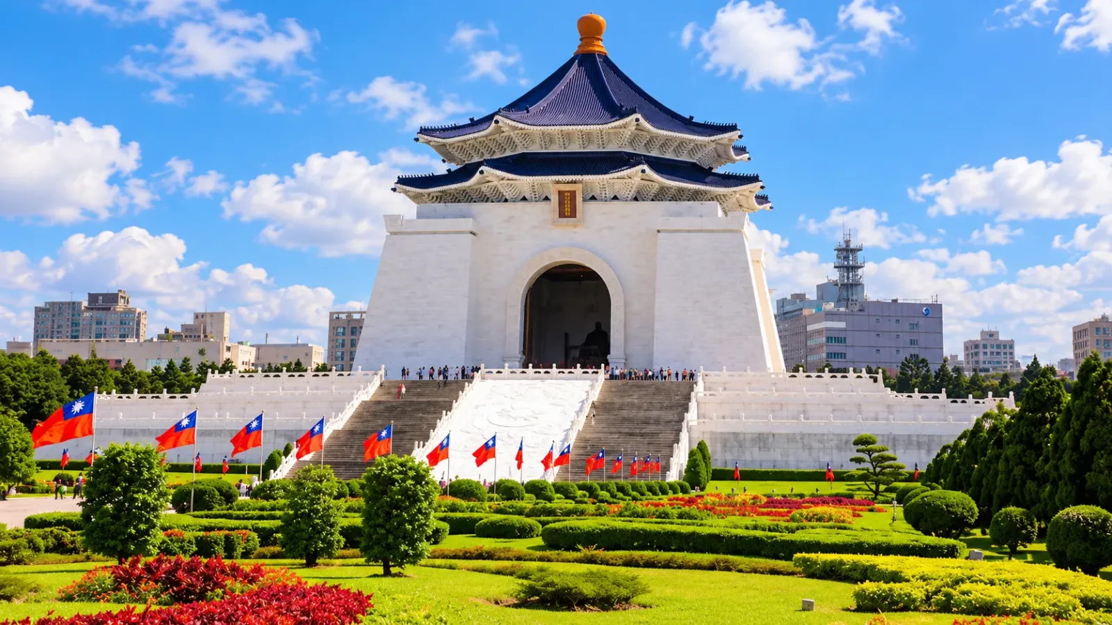 Đài tưởng niệm Tưởng Giới Thạch tại thành phố Đài Bắc Đài Loan