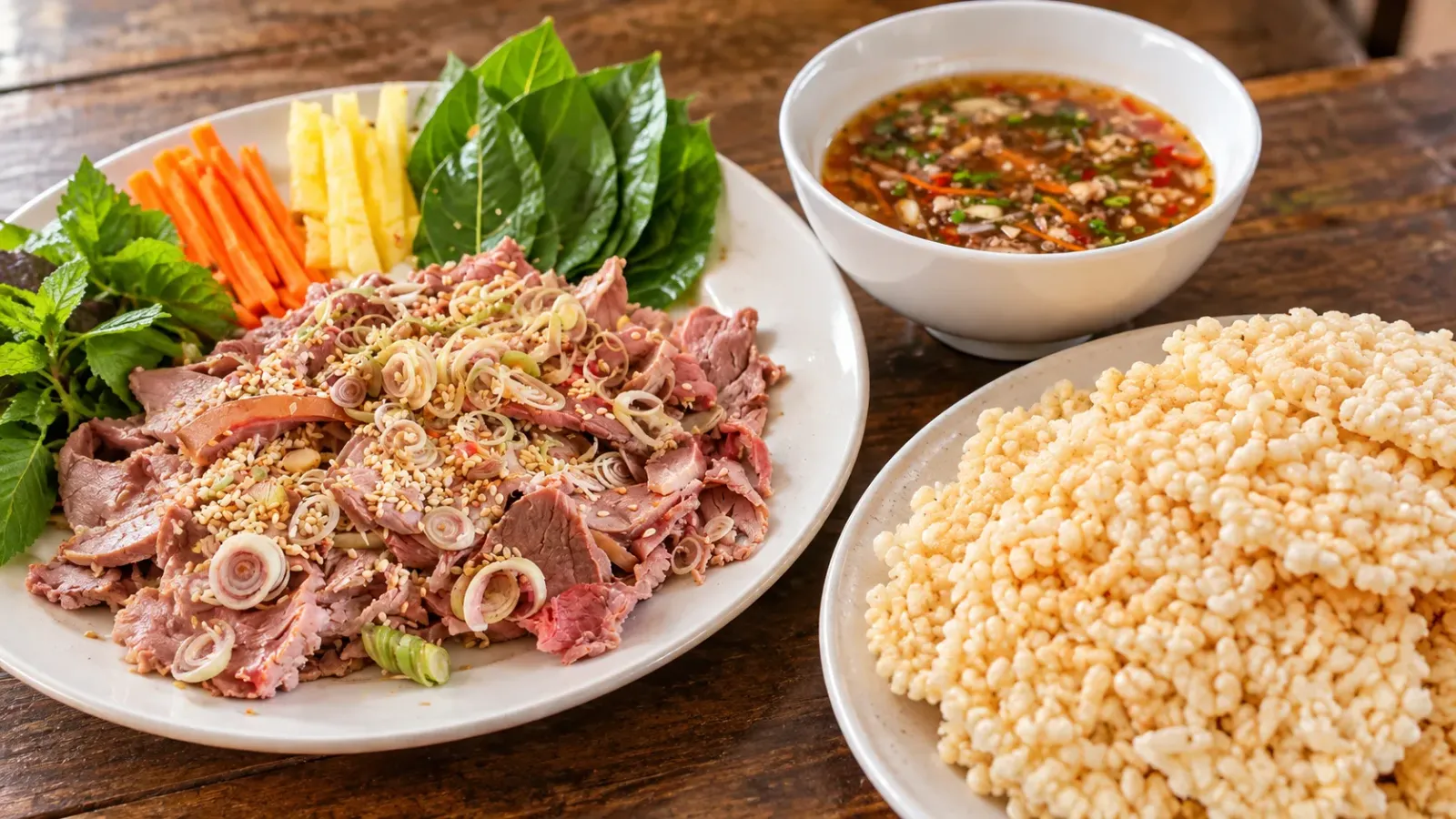 Dê núi và cơm cháy là những đặc sản tiêu biểu của Ninh Bình