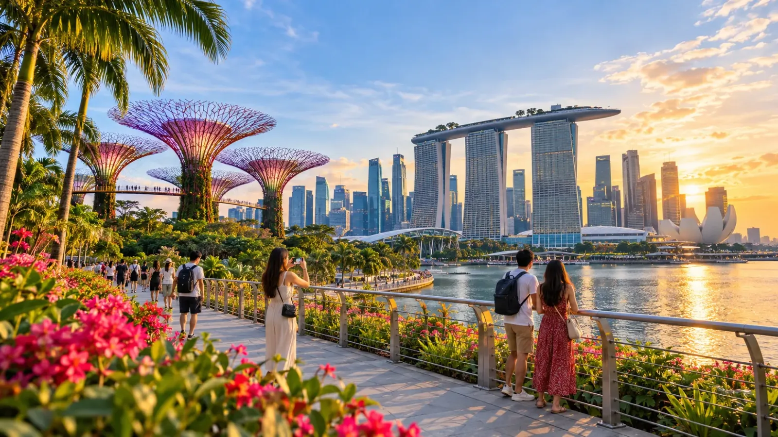 Hình ảnh minh họa chuyến du lịch Singapore vào giai đoạn tháng 9 đến tháng 12.