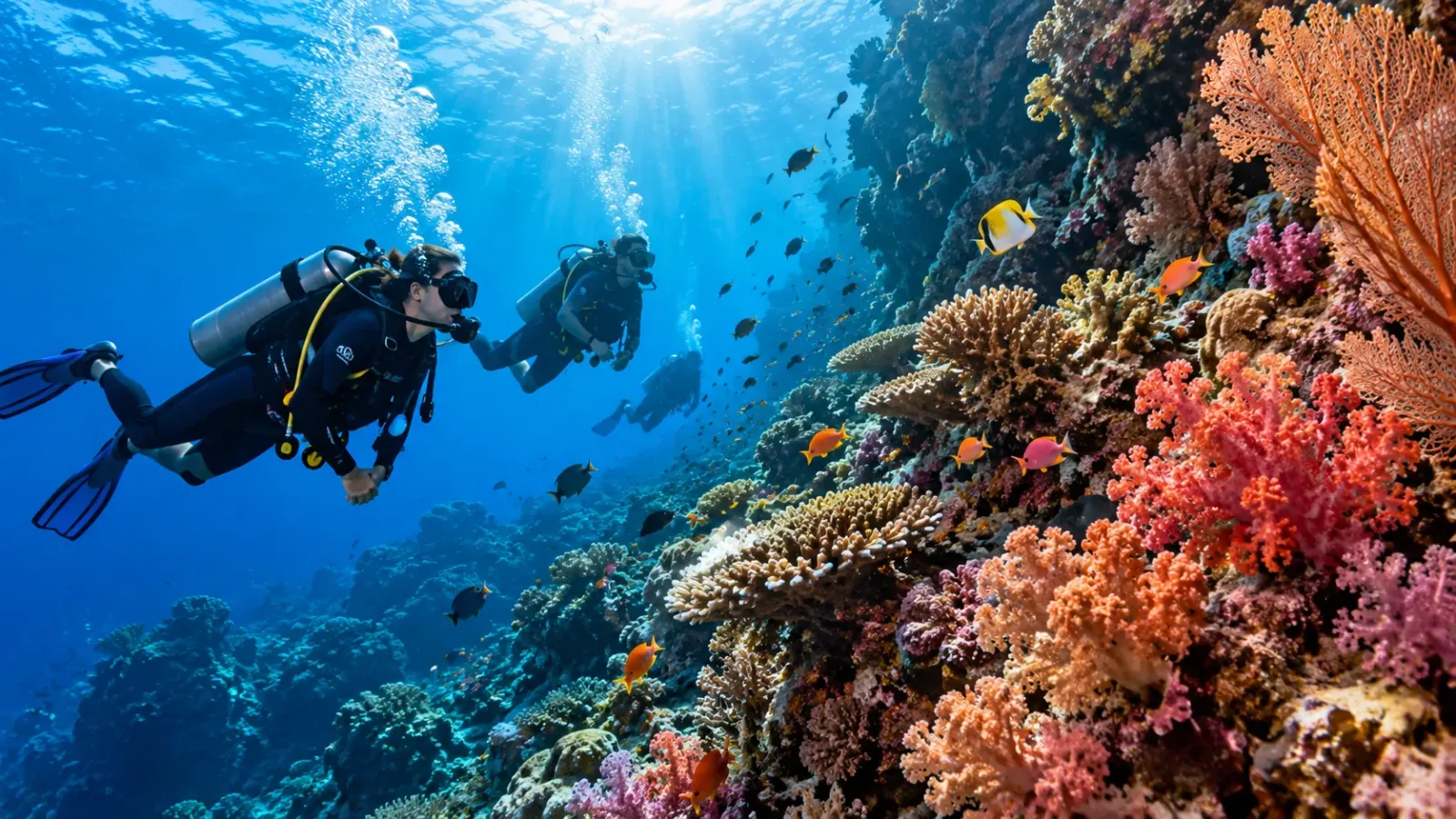 Hình ảnh minh họa hoạt động lặn biển khám phá Bunaken