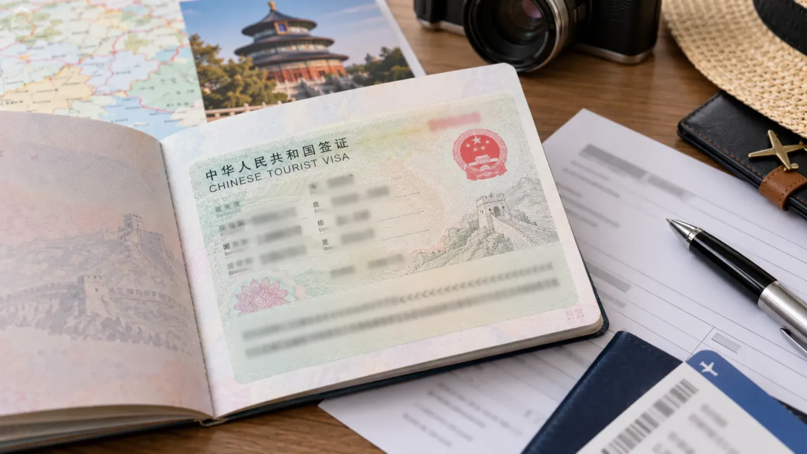Hình ảnh minh họa visa du lịch Trung quốc