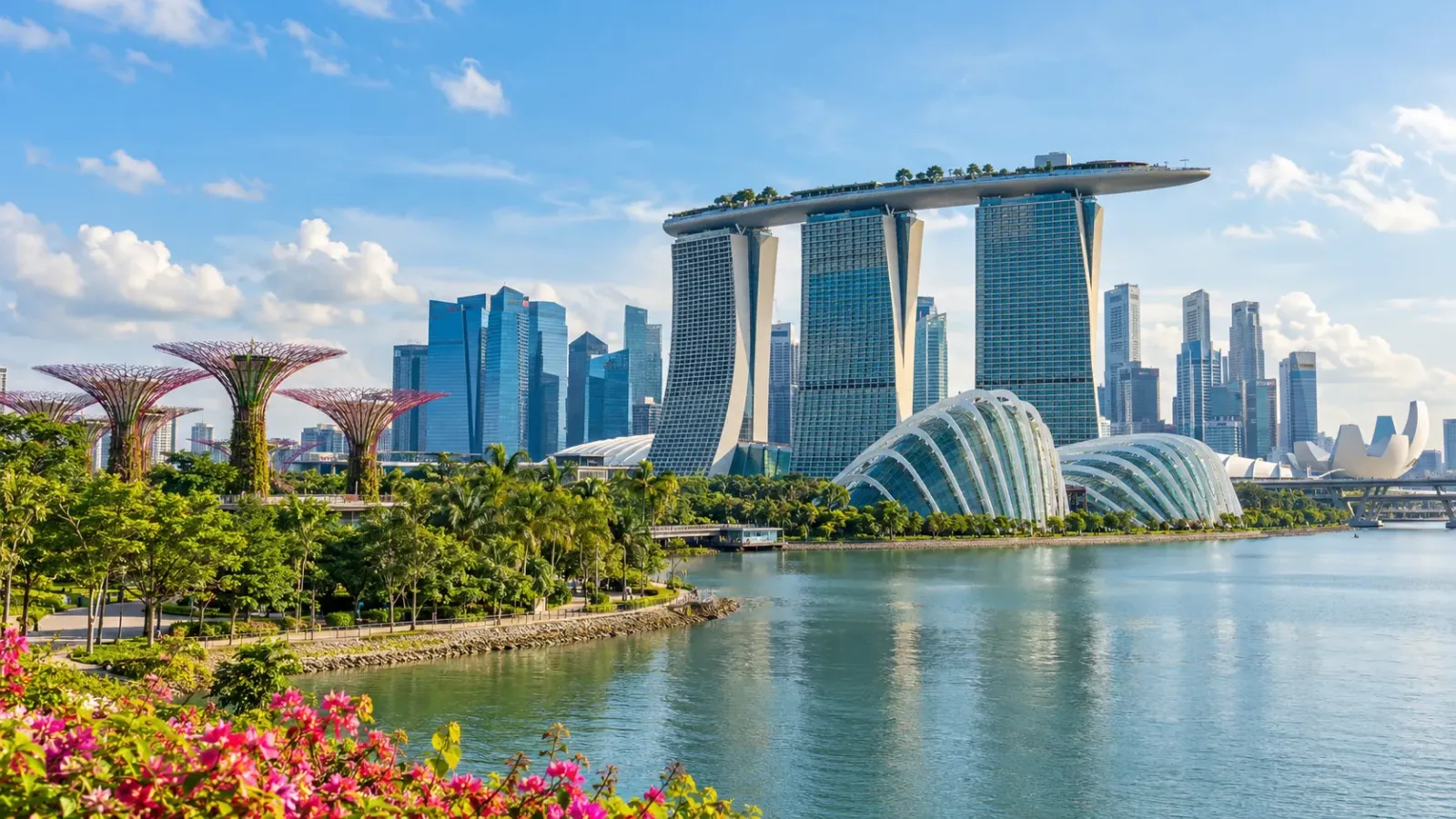 Khung cảnh đô thị và điểm tham quan tại Singapore