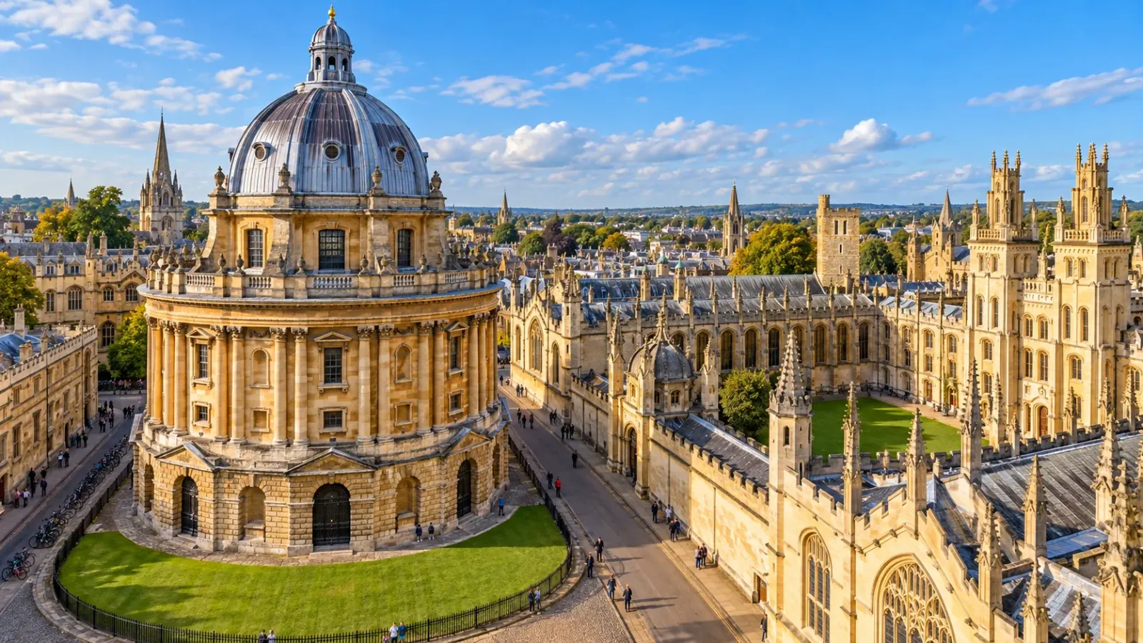 Kiến trúc các công trình đại học cổ tại thành phố Oxford nước Anh