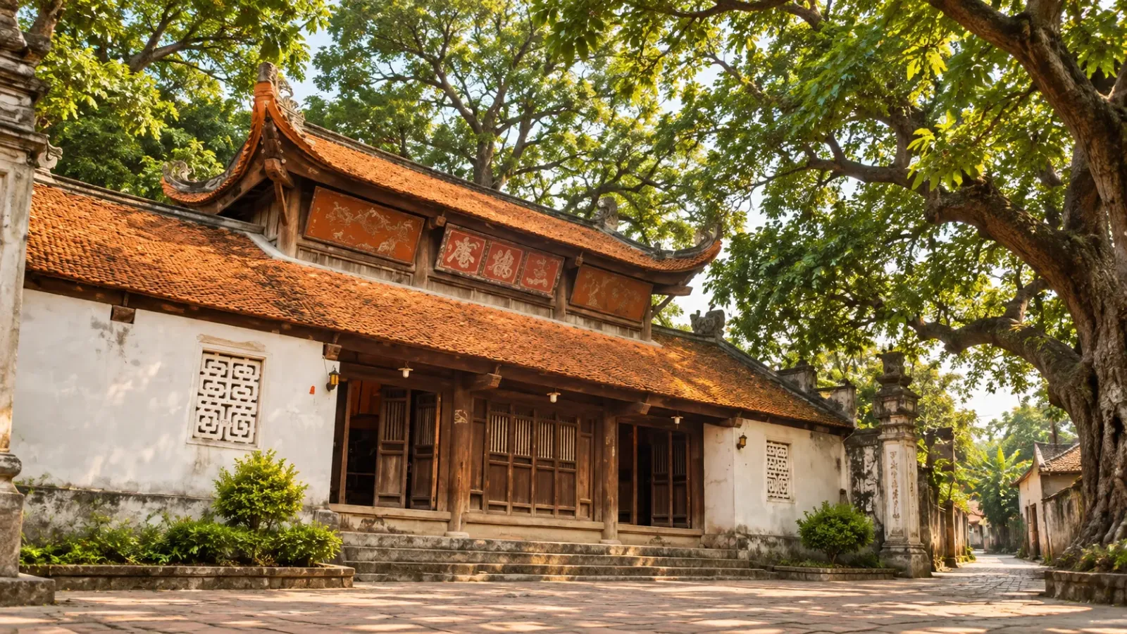Kiến trúc đình Thổ Hà trong không gian làng cổ vùng Vân Hà