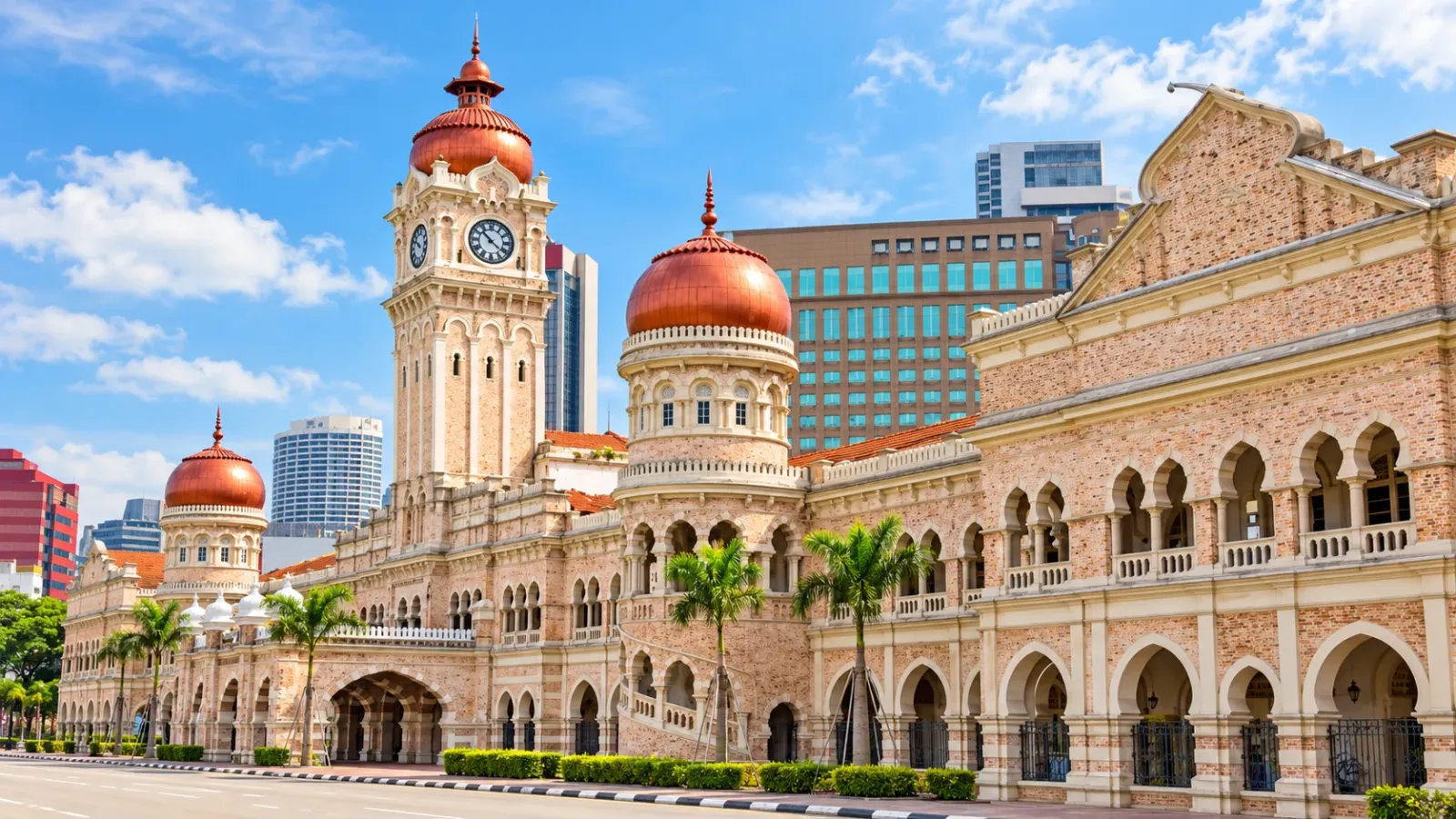 Quảng trường Merdeka tại trung tâm Kuala Lumpur Malaysia
