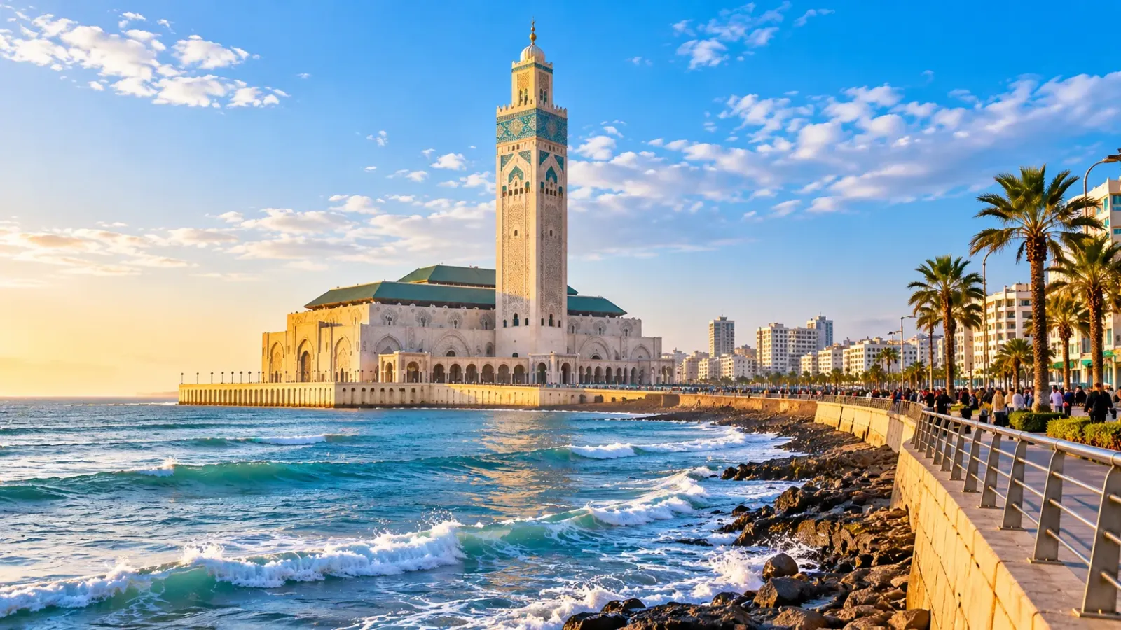 Thành phố Casablanca trong hành trình tour du lịch Maroc