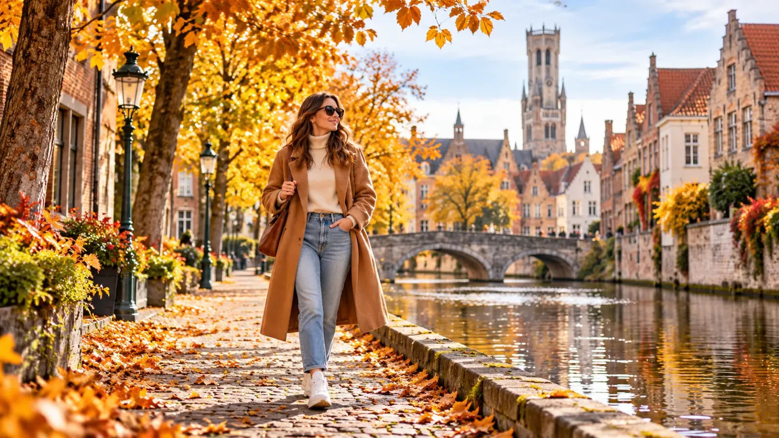 Trang phục nhiều lớp phù hợp khi du lịch Bỉ tự túc vào mùa thu