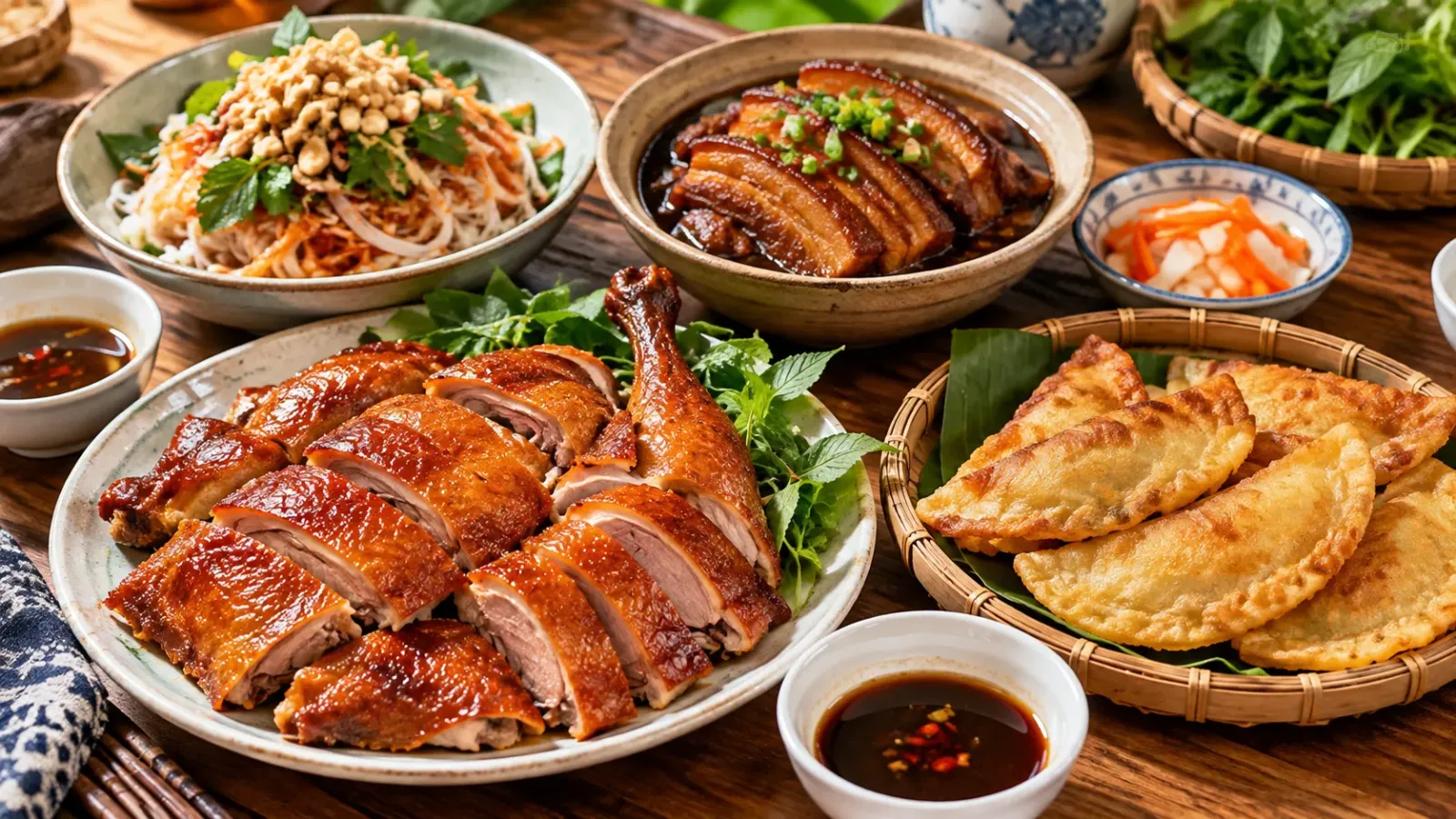 Vịt quay và các món đặc sản Lạng Sơn trong chuyến đi mùa thu