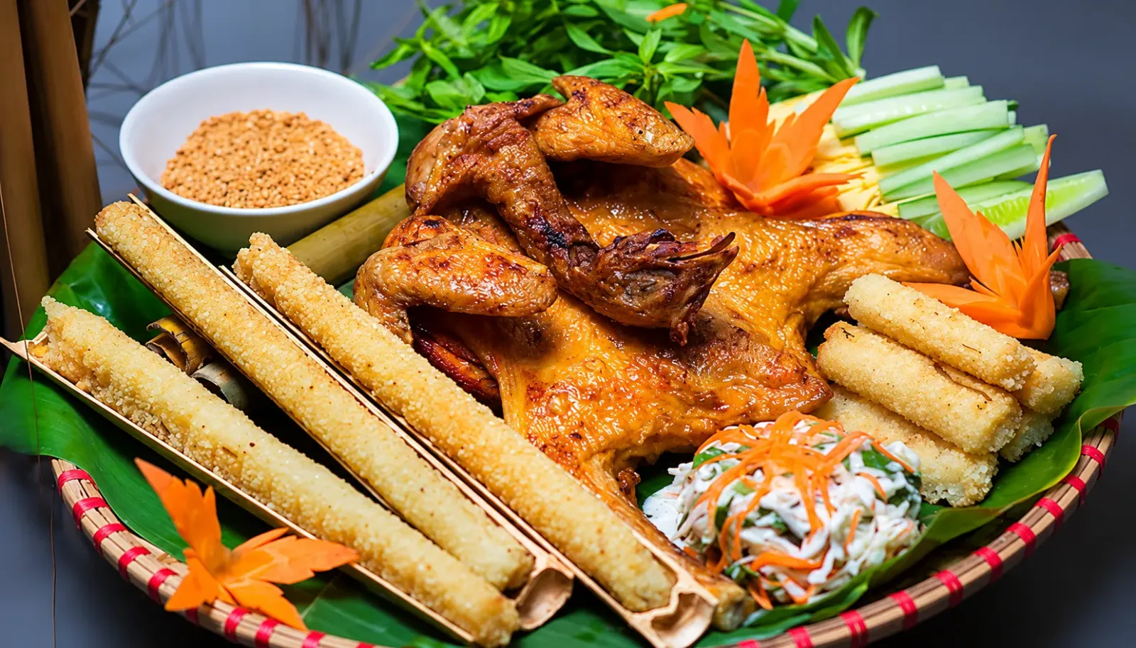 com-lam-ga-nuong-huong-vi-dac-trung-cua-am-thuc-tay-nguyen