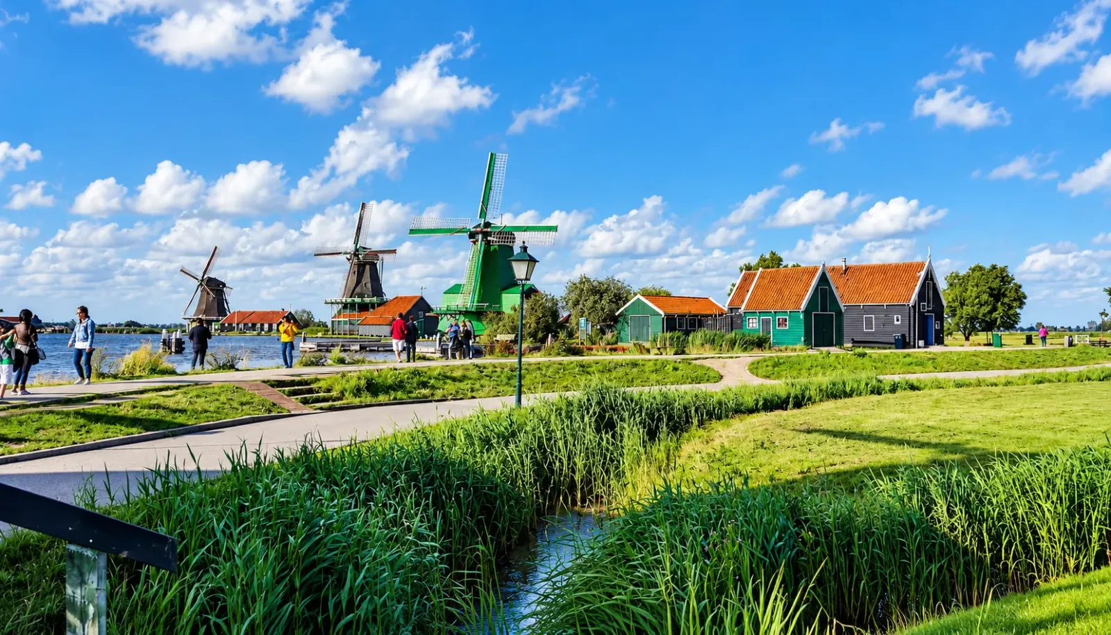 zaanse-schans-ngoi-lang-coi-xay-gio-dac-trung-ha-lan