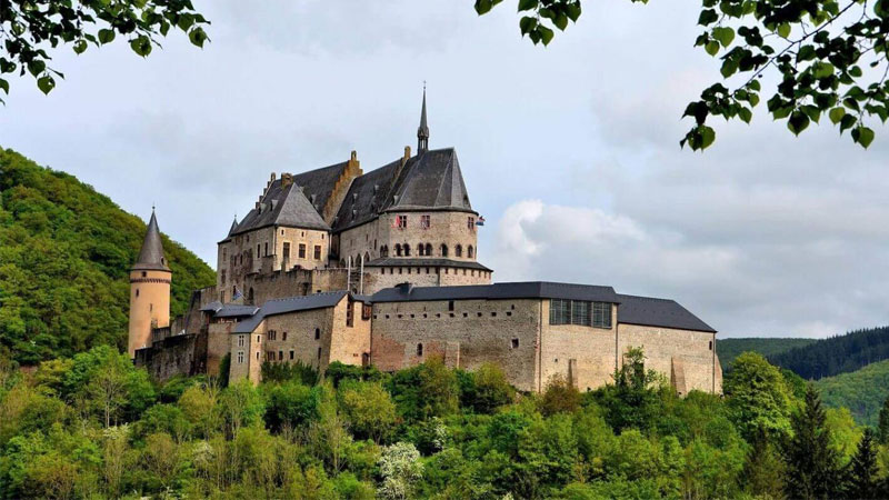 Lâu đài Vianden mang vẻ đẹp cổ tích