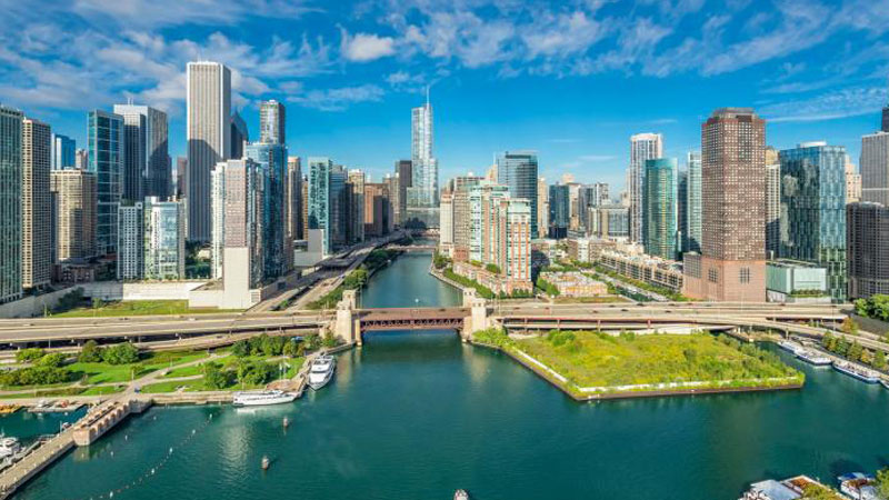 Chicago thành phố nhiều phong cảnh tuyệt đẹp