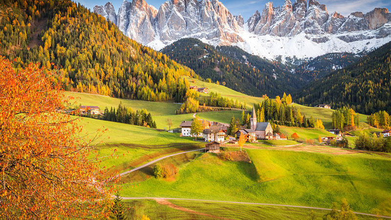 Du lịch Thụy Sĩ mùa thu