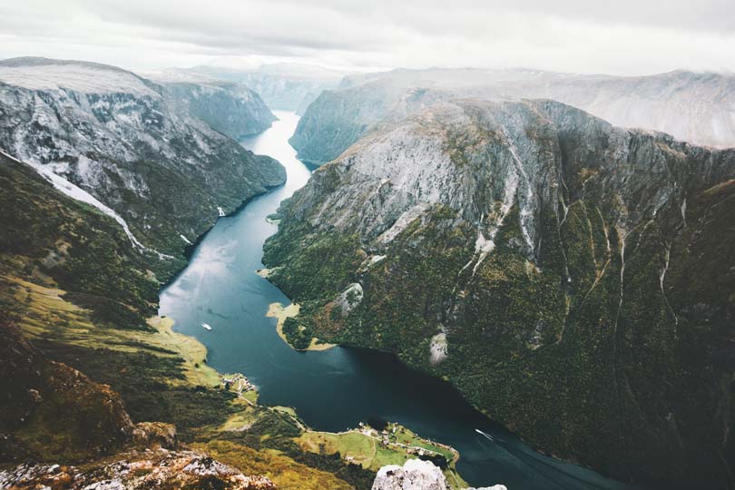 Vịnh Sognefjord - kiệt tác của thiên nhiên