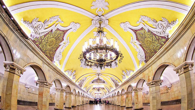 Metro tour – cung điện dưới lòng đất, cho du khách những bức hình check-in siêu xinh