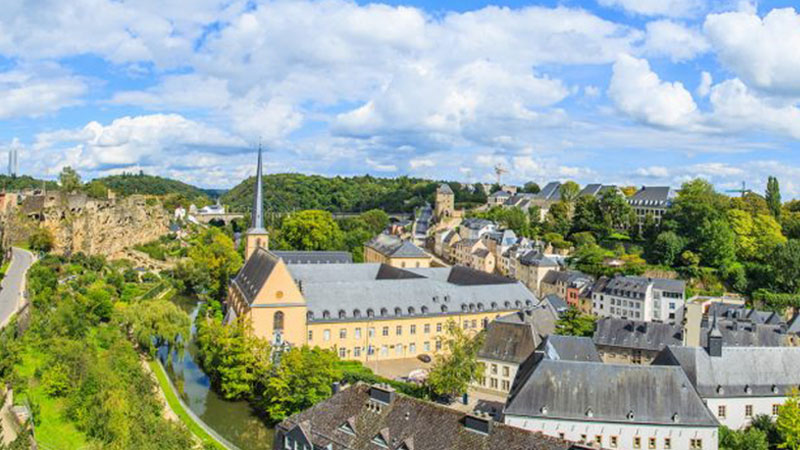 Thủ đô Luxembourg với kiến trúc cổ kính và hiện đại đan xen