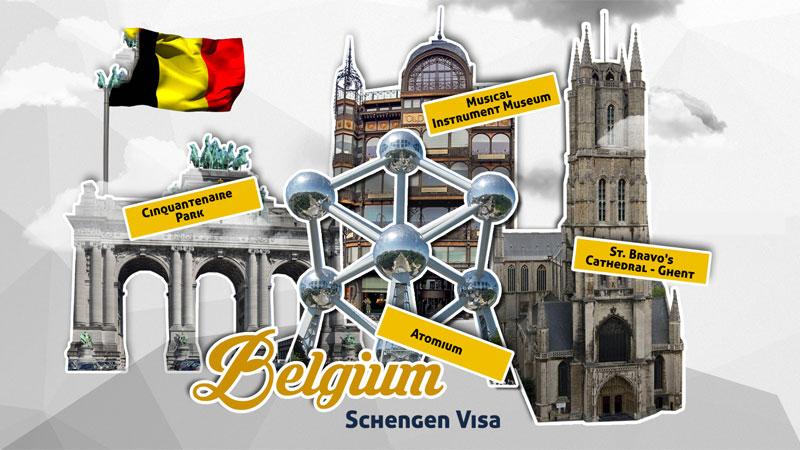 Cách xin Visa Du lịch Bỉ