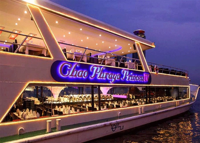 Du thuyền trên sông Chao Phraya