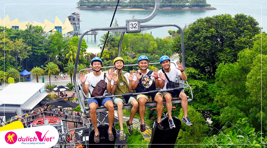 Free and Easy - Combo Cáp treo Singapore Cable Car Sky Pass + Luge và Skyride