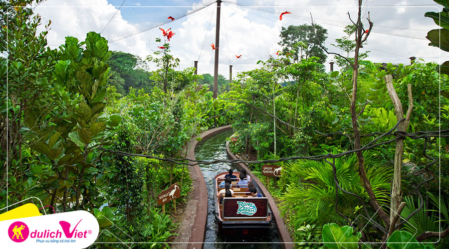 Free and Easy - Combo Singapore Zoo và River Safari + xe đưa đón 2 chiều