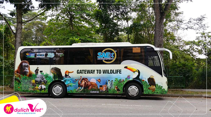 Free and Easy - Combo Singapore Zoo và River Safari + xe đưa đón 2 chiều