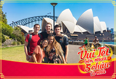 Du lịch Tết Nguyên Đán 2020 - Tour Úc - Sydney -  Melbourne từ Sài Gòn giá tốt